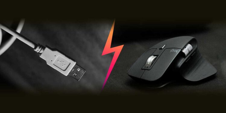 Can Logitech Mx Master 3 be used Wired